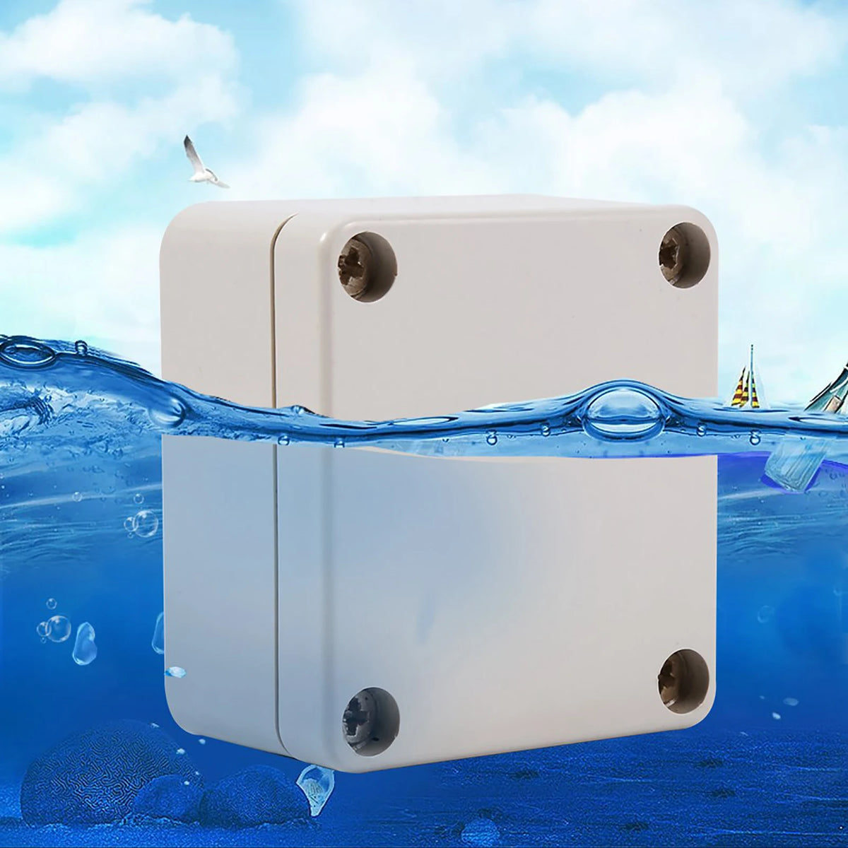 Connection Box Waterproof Junction Boxes Connection Outdoor Waterproof — product photo 3 of 6