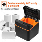 Desktop 58mm Receipt Printer Bluetooth USB Bill Thermal — product photo 2 of 6