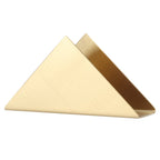 Stainless Steel Triangular Napkin Paper Towel Holder Rack — product photo 4 of 6
