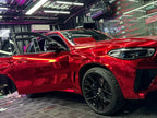 Premium Stretchable Gloss Mirror Chrome Red Vinyl Wrap — product photo 5 of 6