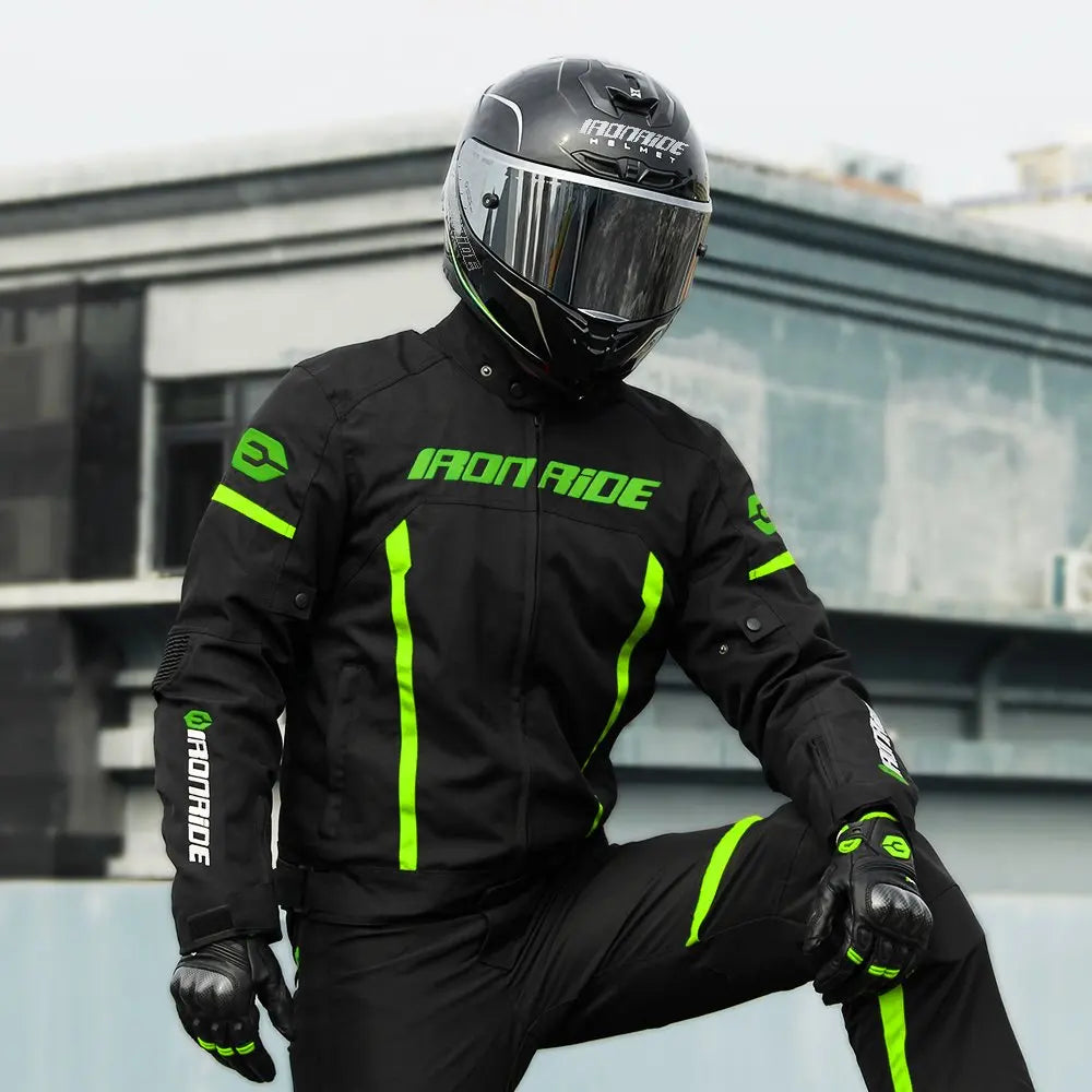 Men's Motorcycle Jacket Four Seasons Windproof Motocross Pants — product photo 3 of 3