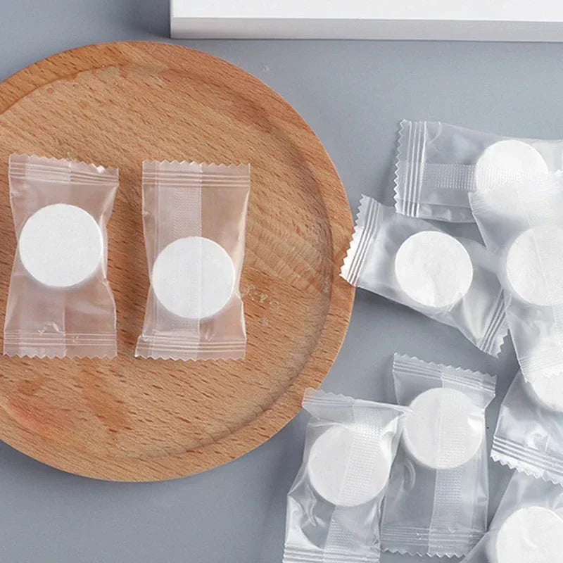 10-100pcs Portable Compressed Towel Disposable Face Cleaning Soft — product photo 2 of 6
