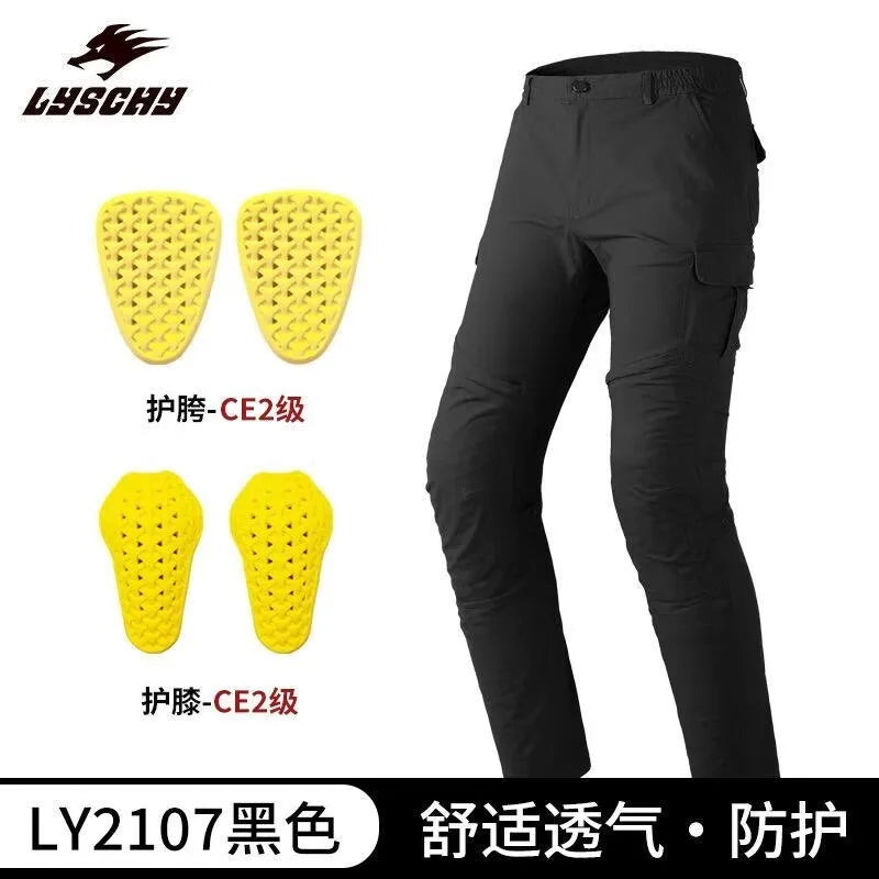 LYSCHY Motorcycle Pants Winter Warm Motorbike Rider Trousers — product photo 2 of 6