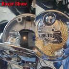 Push Button Fuel Door Latch for Harley Touring — product photo 5 of 6