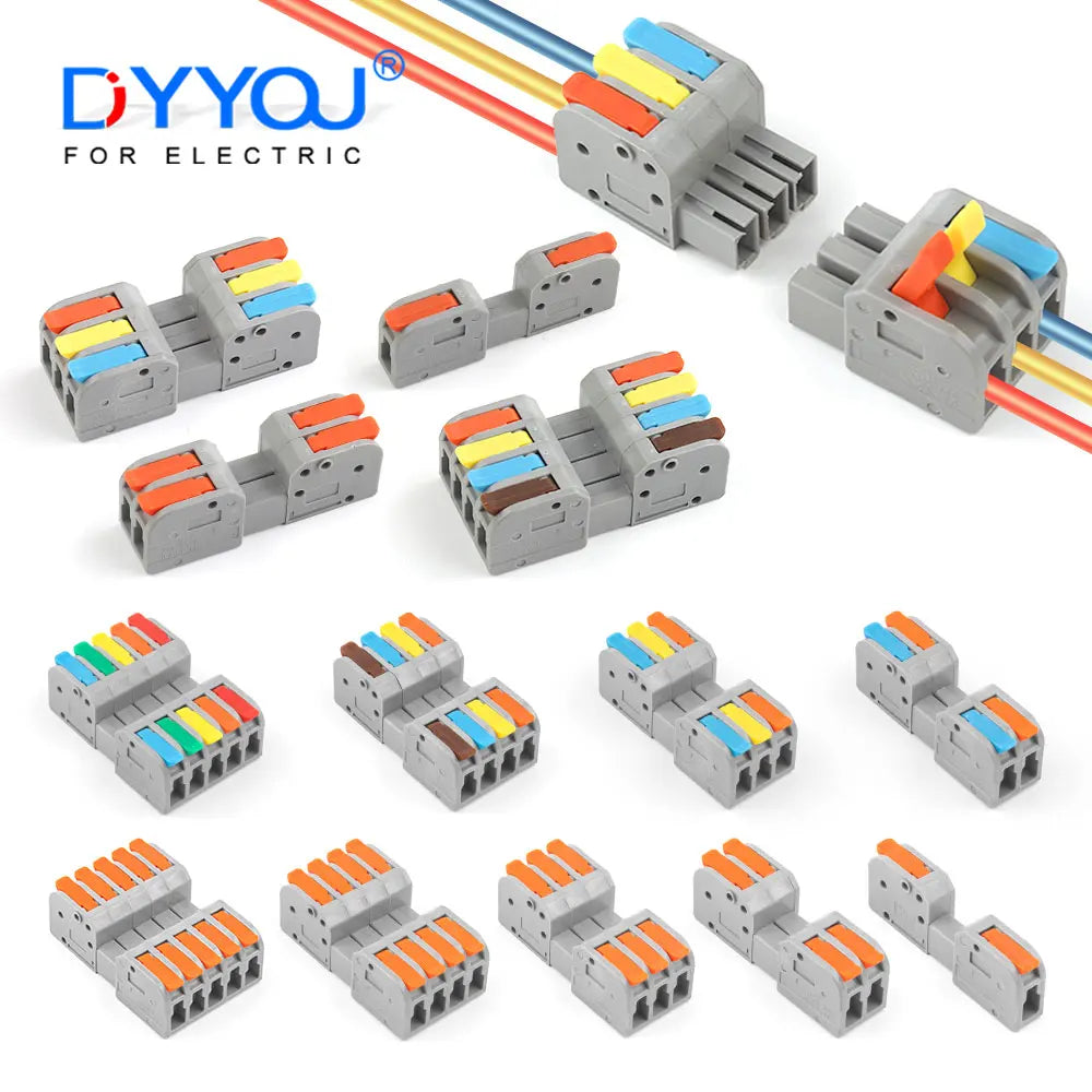 5PCS Male Female Docking Electrical Wire Connector Quick — main product photo