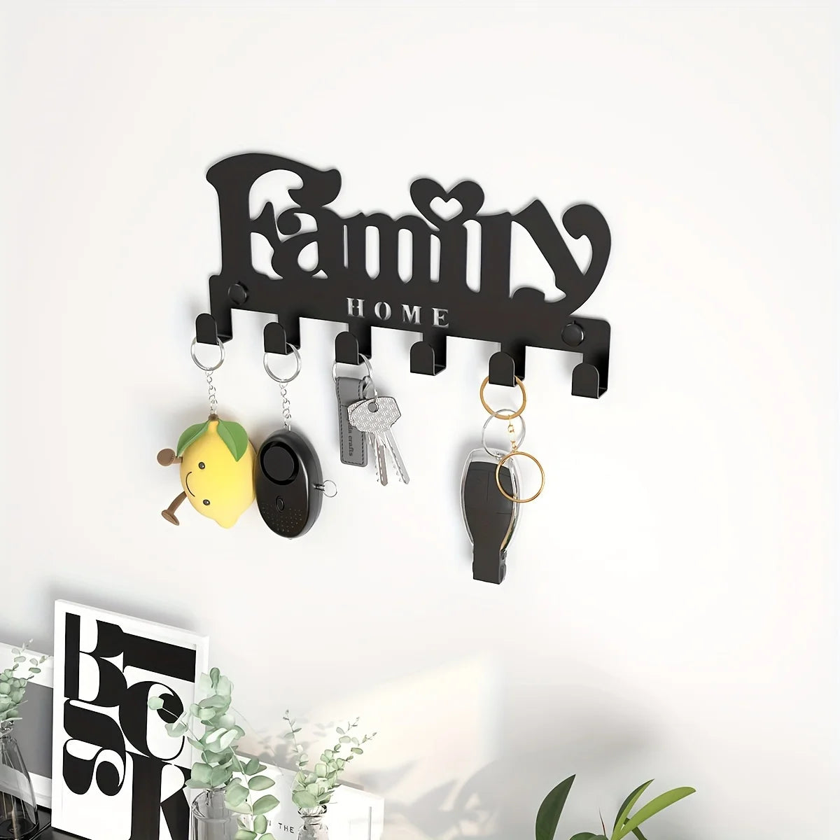 1PC Modern Metal Wall Mounted Coat Rack Hooks — product photo 3 of 6