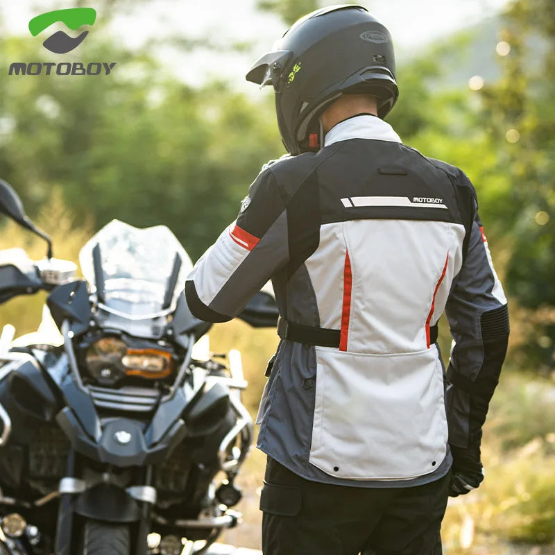 Warm Waterproof Motorcycle Jacket Pants for Men — product photo 5 of 6
