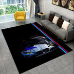 3D E36 M5 M4 Racing Car Motorcycle Rug — product photo 3 of 6