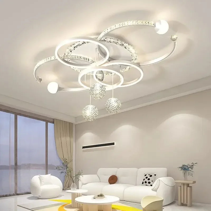 Luxury Modern Living Room LED Ceiling Pendant Lamp — product photo 2 of 6