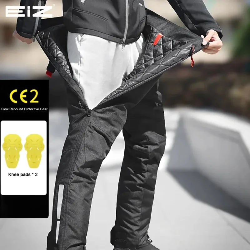 Winter Waterproof Motorcycle Overpants Quick Release Moto Pants — product photo 5 of 6