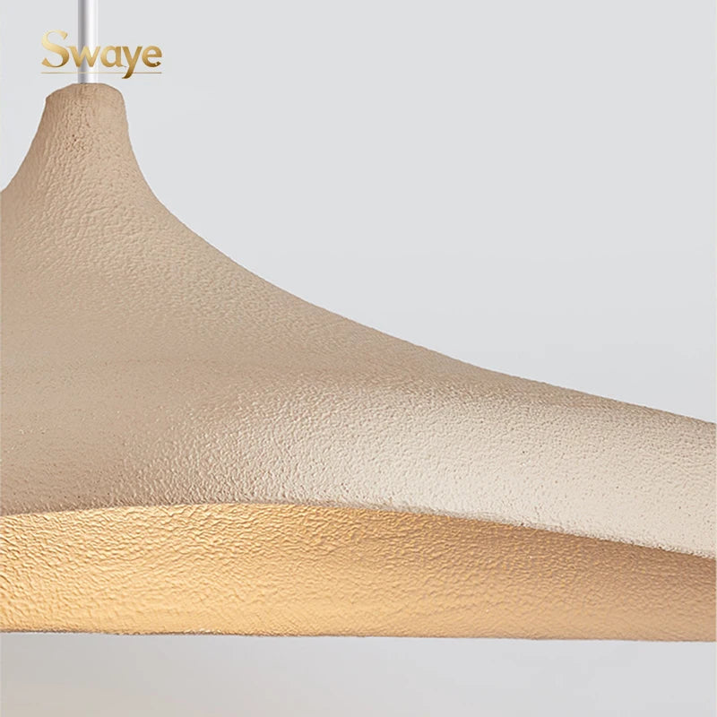 Wabi-Sabi Minimalist Stylish LED Ceiling Chandelier Lamp Design — product photo 6 of 6