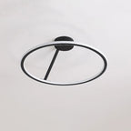 Modern Simple Circle Led Ceiling Chandelier Round Ring — product photo 5 of 6