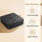 Circuit PC Intel Core N150 Compact Mini PC — product photo 5 of 6