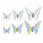 K9 Crystal Butterfly Pendant 1/2/3/5PCS Colorful High Transparency — product photo 6 of 6