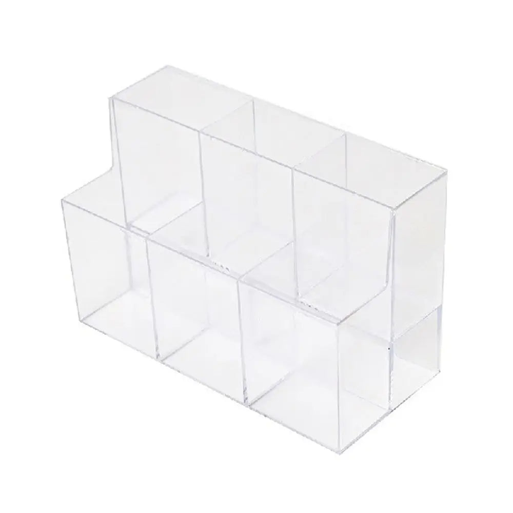 High Quality Acrylic Pen Holder 6 Grids Sorting — product photo 4 of 6