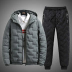 Tracksuit Men Winter Warm Men Down Cotton Jacket — product photo 2 of 6