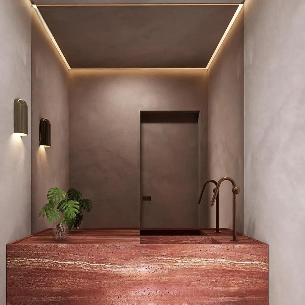 #Luxury Marble Sink: Deep Integrated Undermount Basin — product photo 3 of 5