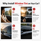Premium Precut Window Tint Kit Front Rear Windows — product photo 3 of 6