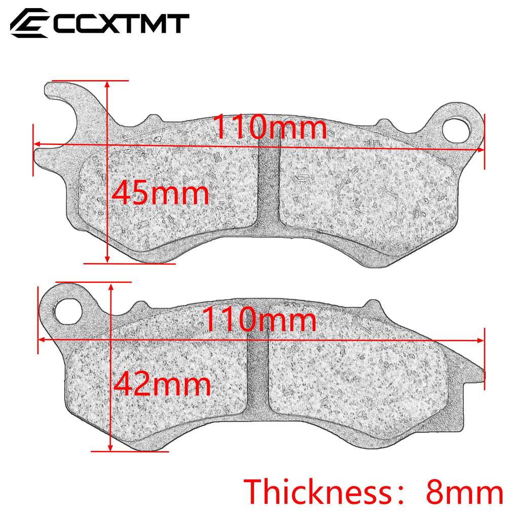 Motorcycle Front Brake Pads for Honda PCX250 PCX125 — product photo 6 of 6