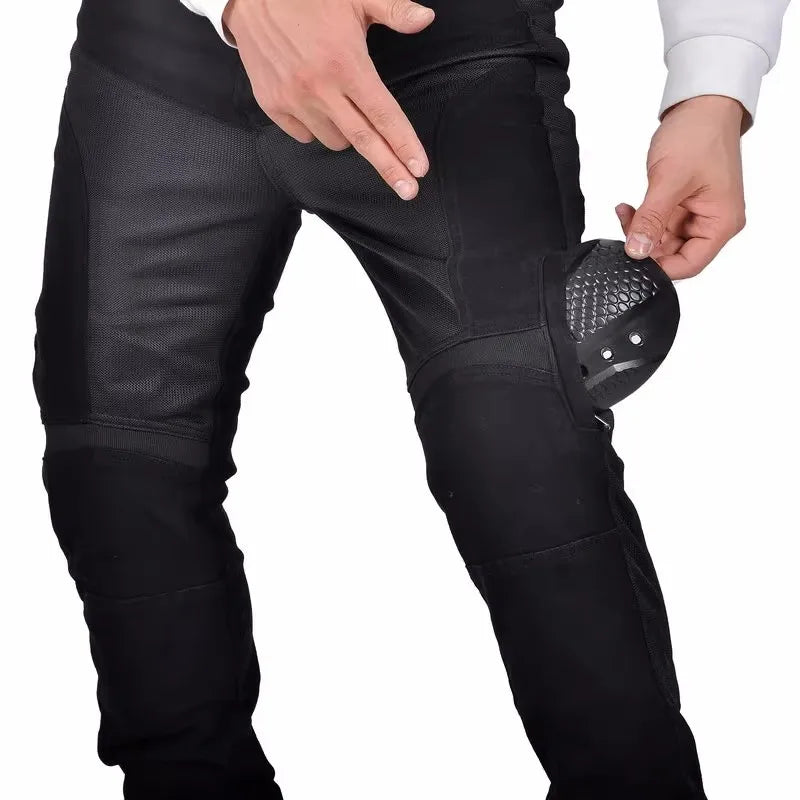 Multiple Mesh Breathable Areas Motorcycle Summer Riding Jeans — product photo 4 of 6