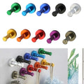 1Pc Colorful Decorative Wall Hanger Metal Aluminum Drilling — main product photo