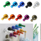 1Pc Colorful Decorative Wall Hanger Metal Aluminum Drilling — main product photo