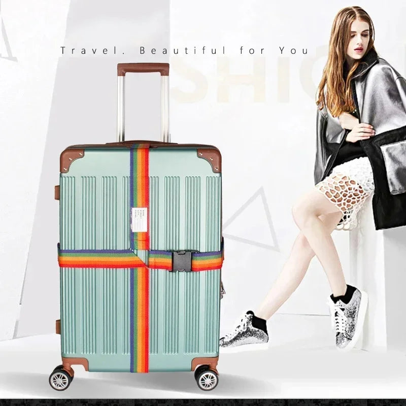 Convenient Adjustable Luggage Straps Portable Bungees Easy Travel — main product photo