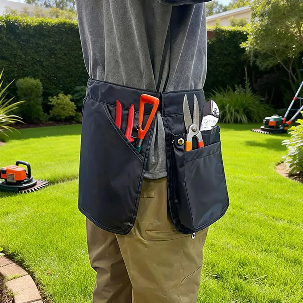 Adjustable Gardening Tool Waist Apron Pouch — main product photo