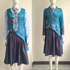 Witch Cosplay Costume for Women Glynda Elphaba School — product photo 3 of 6