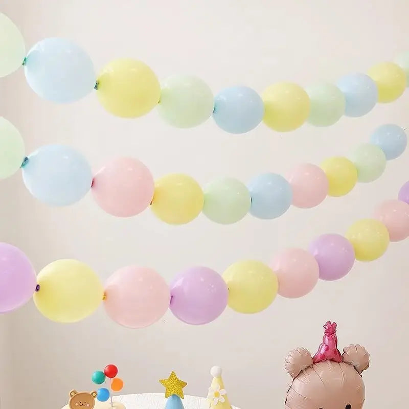 50/30/10Pcs Link Balloon Linking Balloons 6/12inch Metallic Chrome — product photo 6 of 6