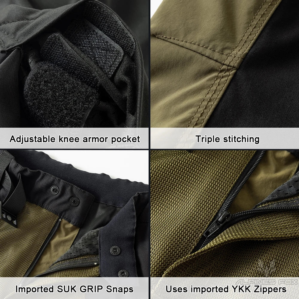 Summer Breathable Motorcycle Pants CE Protection Men Motorbike — product photo 6 of 6