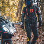 Men's All-Weather Waterproof PU Leather Motorcycle Jacket CE — product photo 3 of 6