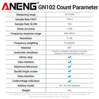 Digital Noise Meter Sound Level Meter Handheld ANENG — product photo 6 of 6