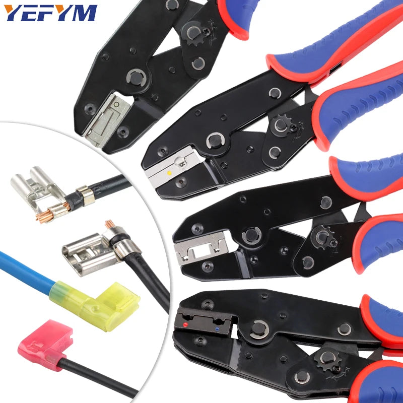 Flag Terminal Spade Female Connectors Crimping Tools L-shaped — main product photo