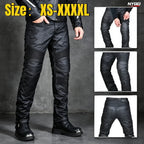 Men's Motorcycle Pants Anti-Fall Windproof Motorbike Elastic Leather — main product photo