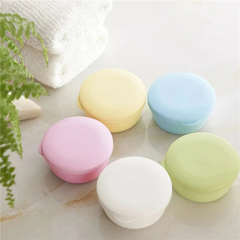 Dopamine color Leak-Proof Plastic Soap Dish — product photo 4 of 6
