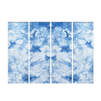 4pcs/set Outdoor Lantern Background Cloth Blue Indigo Dyed — product photo 6 of 6