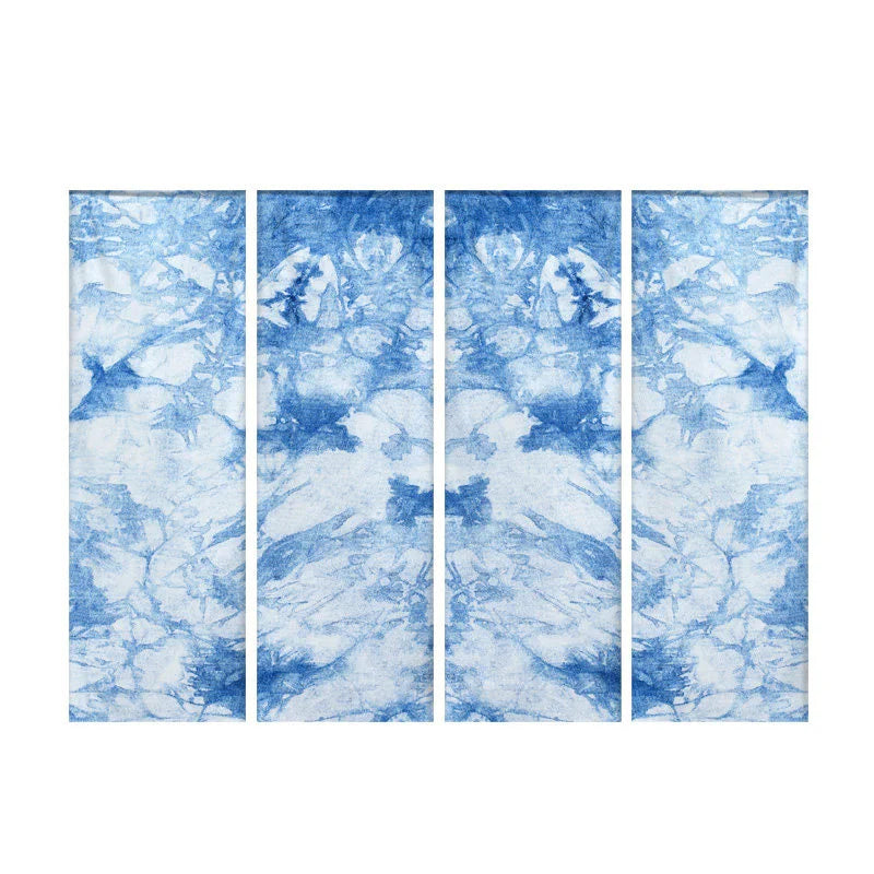4pcs/set Outdoor Lantern Background Cloth Blue Indigo Dyed — product photo 6 of 6