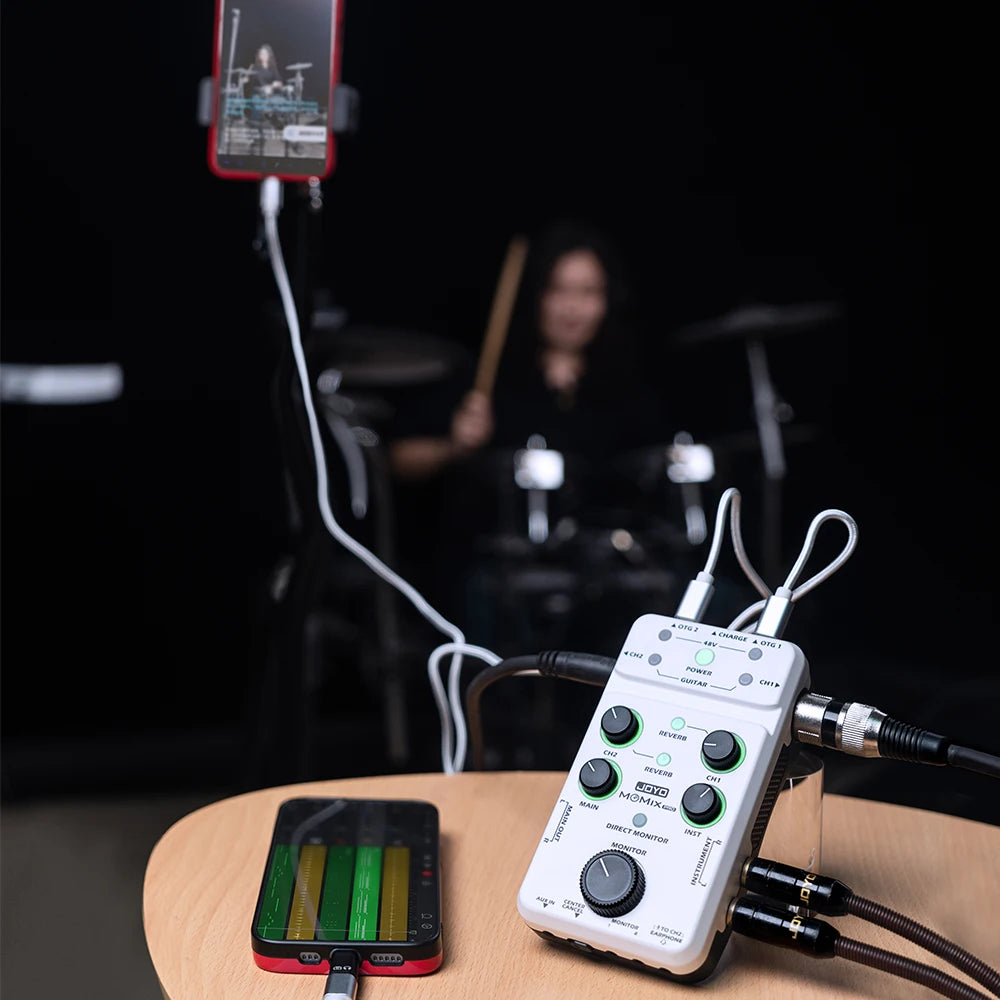 JOYO MOMIX PRO Audio Mixer Suitable for Microphone — product photo 2 of 6