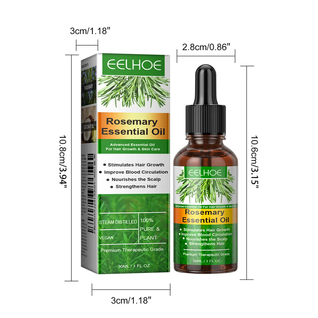 Natural and Pure Vegan Organic Stimulates Rosemary Essential