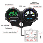 Motorcycle Speedometer Odometer Fuel Gauge Steering Indicator For — product photo 5 of 5