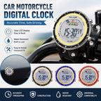 Waterproof Digital Car Motorcycle Clock LCD Stopwatch Timer — product photo 3 of 6