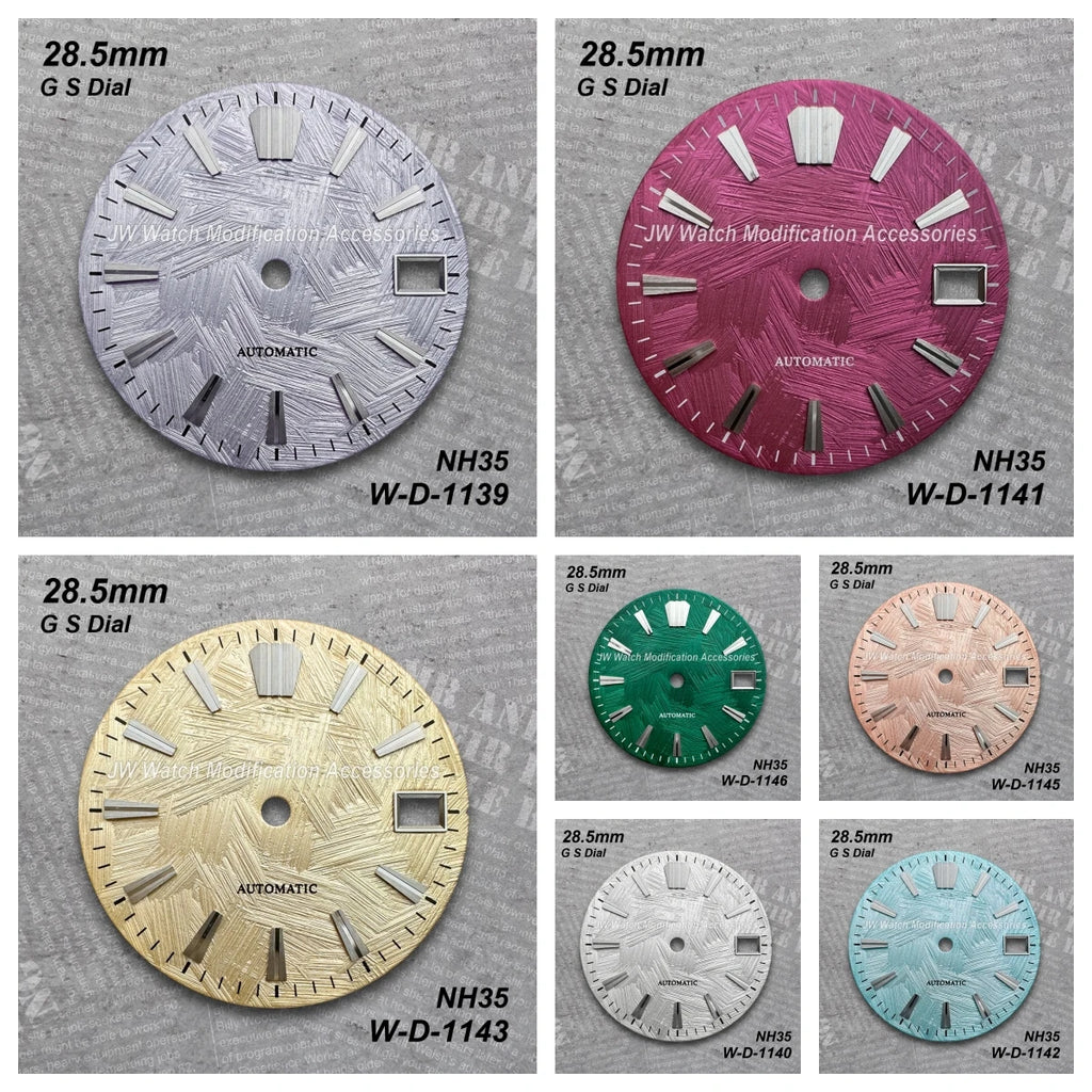 28.5mm Brush G S Dial For NH35/36 Automatic — product photo 2 of 6