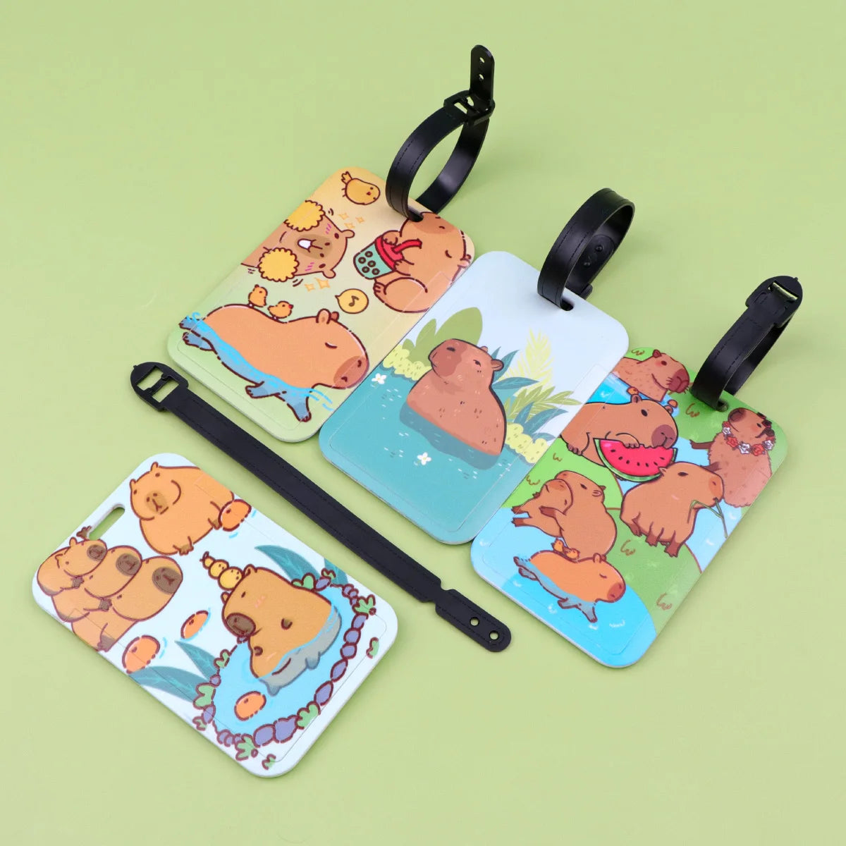 Cute Animal Luggage Tags Suitcase ID Address Name — product photo 6 of 6