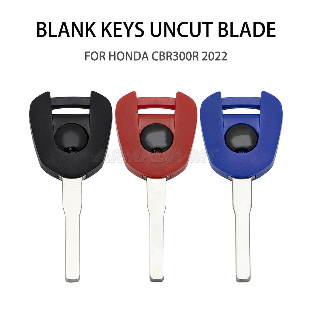 Motorcycle Replace Uncut Blank Key For Honda CBR300R — main product photo