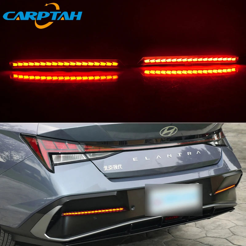 Car LED 12V Rear Bumper Lamps For Hyundai — product photo 2 of 6
