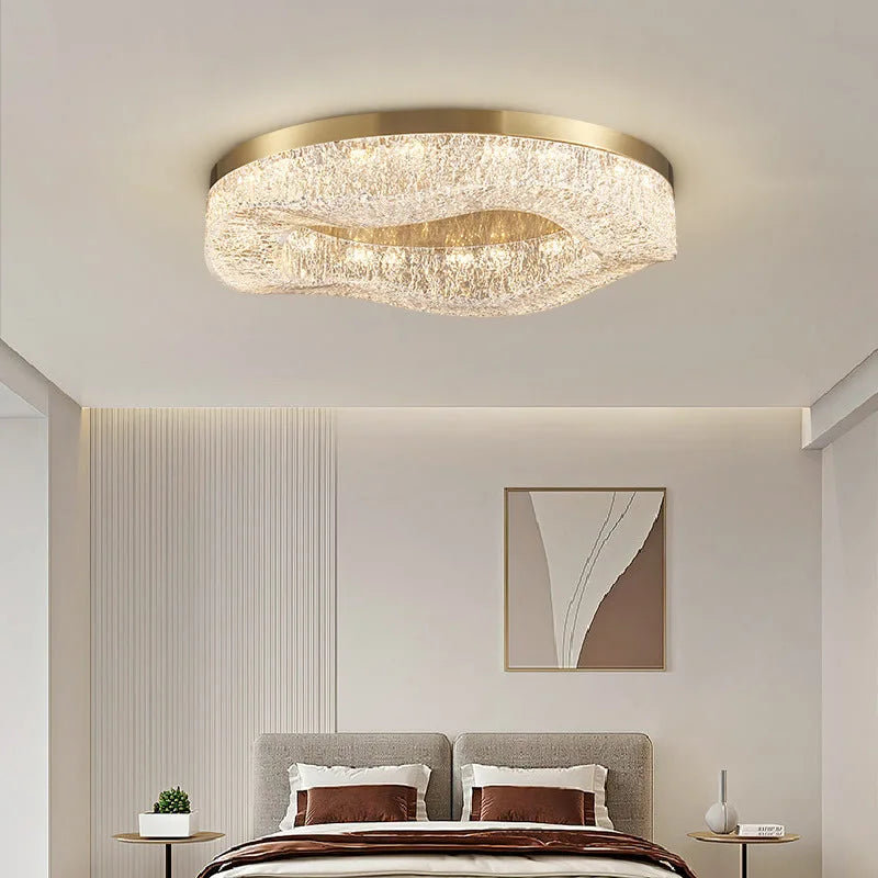 Nordic Luxury Resin LED Ceiling Lamps for Living — product photo 2 of 6