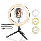 10" 26cm Dimmable LED Ring Light Kit with — product photo 5 of 6