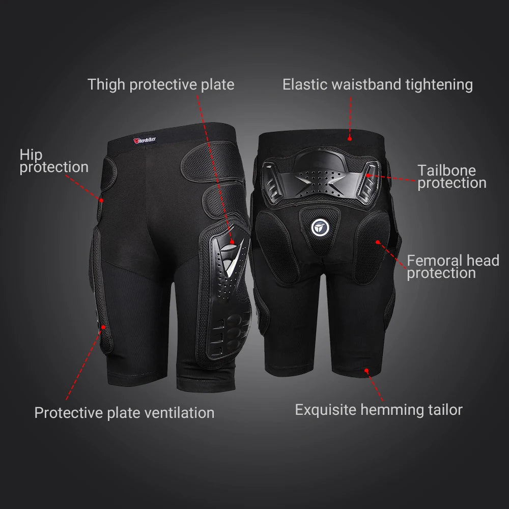 Motorcycle Riding Pants Anti-fall Motorbike Shorts Shock-absorbing — product photo 2 of 6