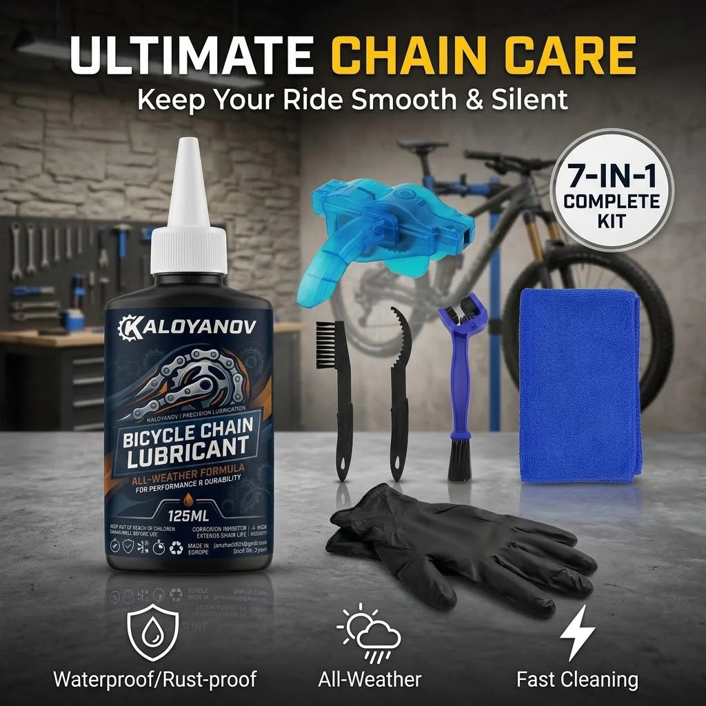 Bicycle Chain Cleaning Kit Professional Bike Maintenance Tool — main product photo